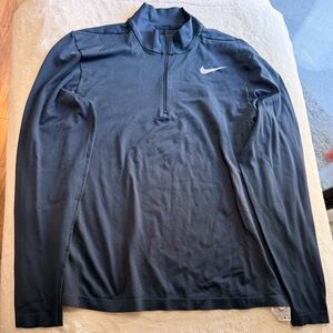 Nike Dark Gray Half-Zip Pullover
